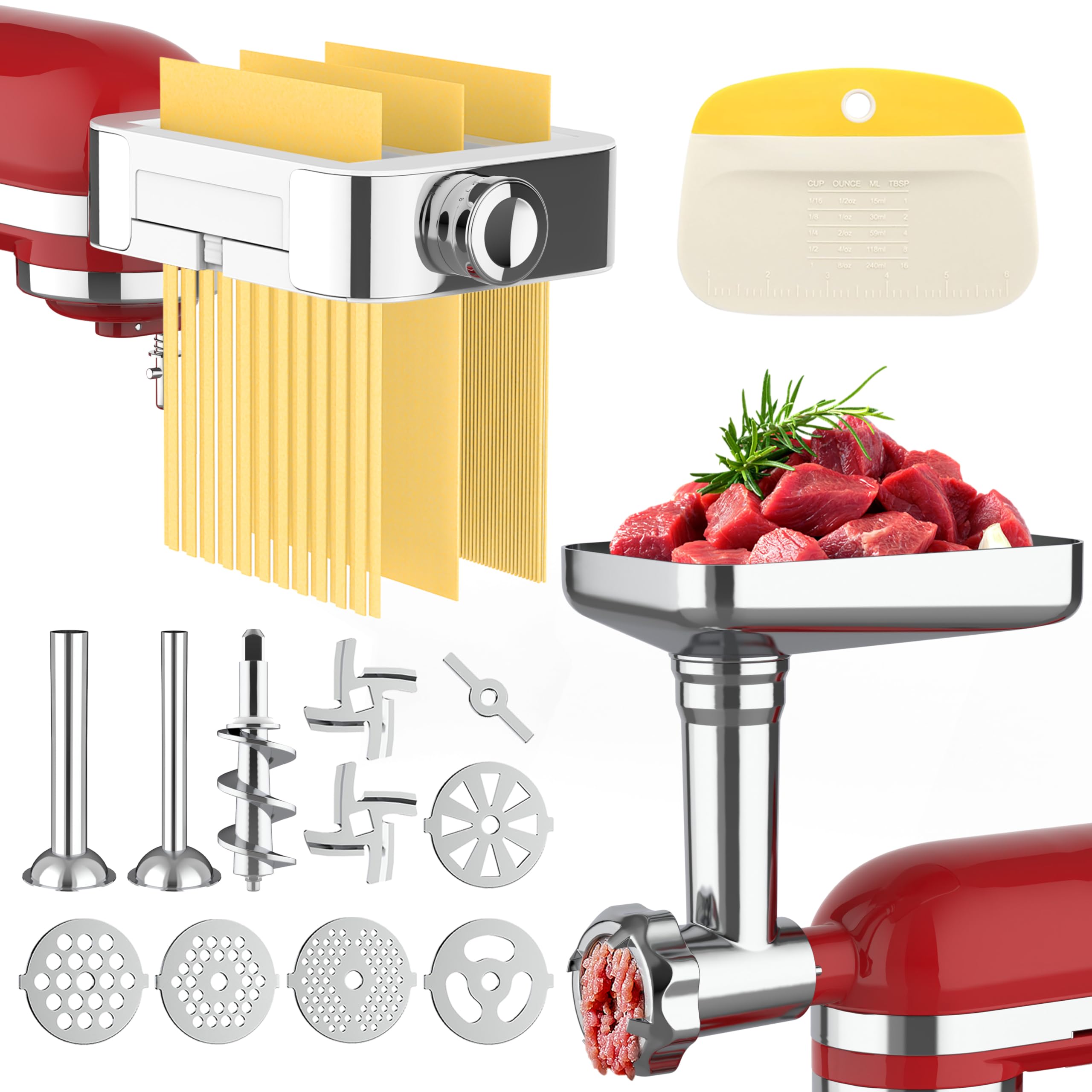 Amazon.com: Jooke Meat Grinder Pasta Maker Attachment for
